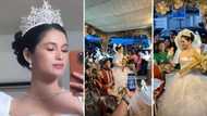 Pics, video ni Barbie Imperial bilang Reyna Elena sa Santacruzan sa Albay, viral