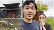Slater Young at Kryz Uy, ibinahagi ang pinsalang tinamo ng kanilang bahay