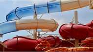 21-month-old baby girl dies after slipping off father's hand while going down a water slide