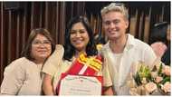 James Reid, spotted sa graduation ng kanyang kapatid; netizens, naantig sa pagiging supportive ng aktor