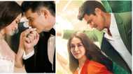 Marian Rivera at Dingdong Dantes, dumalo sa #Rewind poster reveal sa ABS-CBN compound