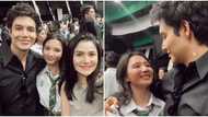 Paolo Ballesteros at Kaye Nevada, sinorpresa ang anak na si Keira sa moving-up ceremony