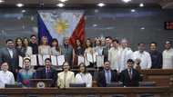 BINI, personal na humarap sa mga senador para sa isang mahalagang parangal