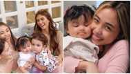 Maymay Entrata, Sofia Andres and baby Zoe visit baby Felize