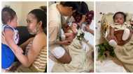 Xander Arizala & Gena Mago show photoshoot for Baby Xeres’ baptism