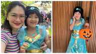 Tali Sotto dresses up as Princess Jasmine for her school’s Halloween party