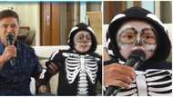 Vic Sotto, ibinida ang cute na skeleton costume ni Tali sa 'Eat Bulaga'