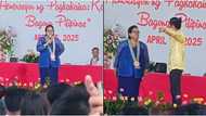 Principal na nag-viral matapos magpatanggal ng toga sa gitna ng graduation, inalis na sa pwesto