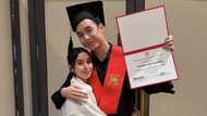 Leon Barretto thanks his sister Julia Barretto for helping their mother with his education