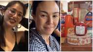 Kylie Padilla thanks Gretchen Barretto as she receives goodies from her