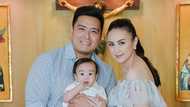 Alfred Vargas & wife Yasmine get their baby boy Cristiano baptized