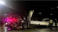 Truck, umararo ng 3 sasakyan sa Baguio City; truck driver at 2 niyang pahinante, patay