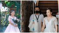 Bride na nagkasakit, itinuloy pa rin ang pagpapakasal kahit nakasuwero