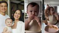 Iza Calzado, nag-post ng nakakaaliw na video ni Baby Deia na cute na kumakain