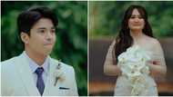 Nice Print Photo shares video of Mika Dela Cruz walking down the aisle at wedding with Nash Aguas