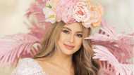 Sam Pinto’s pink tropical-themed maternity photos stun netizens