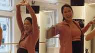 Isabelle Daza's funny dancing video from her fitness-themed baby shower goes viral