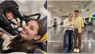 Mikael Daez shares pics, joys & struggles of first trip abroad with Baby Leon