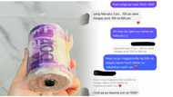 Baker, nawindang sa mensahe ng customer kaugnay sa inorder nitong money cake