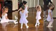 Videos of baby Dahlia, baby Thylane’s ballet lesson go viral