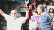 Jaime Fabregas at Ronnie Lazaro, nakiisa sa flash mob ng mga Kakampink sa Quezon City