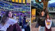 Jake Ejercito shares first live Lakers game with daughter, Ellie Eigenmann