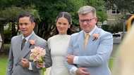 'Modern family goals': Ogie Alcasid at asawa ni Michelle, magkasamang inihatid si Leila sa altar