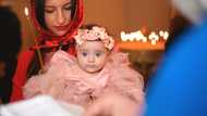 At my wedding, a woman rolled in holding a baby and said, "Please, listen before you marry him"