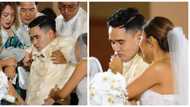 "Himatay" moment ng isang groom sa kanyang kasal, viral