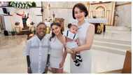 Whamos’ baby Meteor gets baptized; ninang Cong. Geraldine Roman posts about event