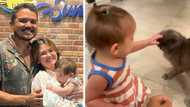 Video of Angelica Panganiban’s daughter Amila having adorable moment with their cat warms hearts