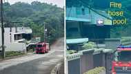 Viral pic ng firetruck na umano'y ginamit panlagay tubig sa swimming pool, iniimbestigahan