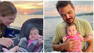Angelica Panganiban shares glimpses of baby Bean's "first sunset"