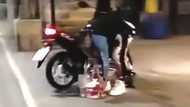 Viral na ang video ng delivery riders na tumulong sa kasamahang umiyak matapos mabiktima ng ‘fake booking’