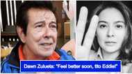 Eddie Gutierrez receives prayers and well wishes from celebrities after his operation