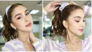 Netizens gush over Julia Barretto's lovely photos as she shows off stunning scrunchie hairstyle