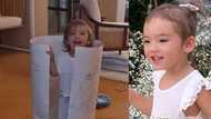 Videos ni baby Thylane na tinataguan sina Solenn Heussaff at Nico Bolzico, kinagiliwan