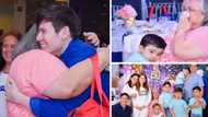 Jake Ejercito, mga kapatid, sinorpresa yaya nila sa 60th b-day nito: "our yaya for 33 years"