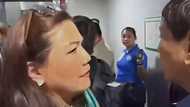 Video ng partner ni FPRRD na tila pinipigilan pagsama niya sa Interpol at PNP, viral