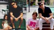 Jake Ejercito and daughter Ellie recreate their adorable throwback photo