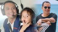 John Lloyd Cruz takes his son Elias Modesto on a helicopter ride; netizens react