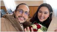Gwen Zamora at basketball player na si DJ Semerad, ikinasal na sa France