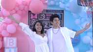 Riva Quenery shares basketball-themed gender reveal party for her first baby