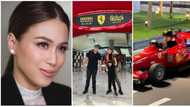 Anak ni Toni Gonzaga na si Seve, enjoy na enjoy sa pagpunta nila sa Ferrari World Abu Dhabi