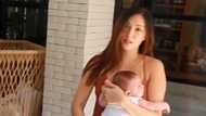 Solenn Heussaff shows off caesarean cut from giving birth to Thylane