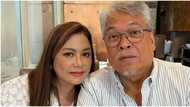 Dina Bonnevie receives flowers from husband DV Savellano on Mother's Day