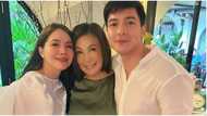 Sharon Cuneta, ibinida ang litrato niya kasama sina Alden Richards at Julia Montes