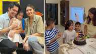 Anak nina Carlo Aquino at Trina Canzada na si Mithi, masayang nagdiwang ng birthday kasama ang friends