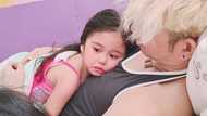 Melai Cantiveros shows her husband Jason comforting their crying daughter