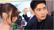 Netizens, naaliw sa "ka-Sharon" photo nina Francine Diaz at Robi Domingo